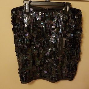 Brand new Elie Tahari Sequins skirt size 6